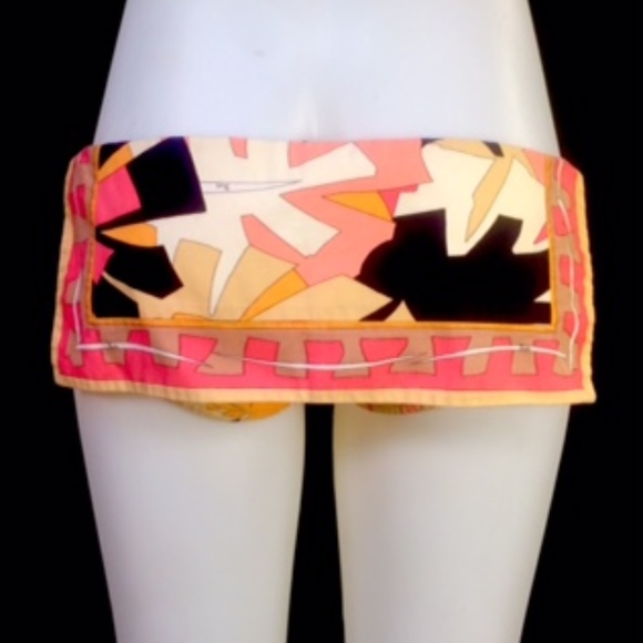 Emilio Pucci Other - Vtg Emilio Pucci 60's Gladiator Mono-Kini